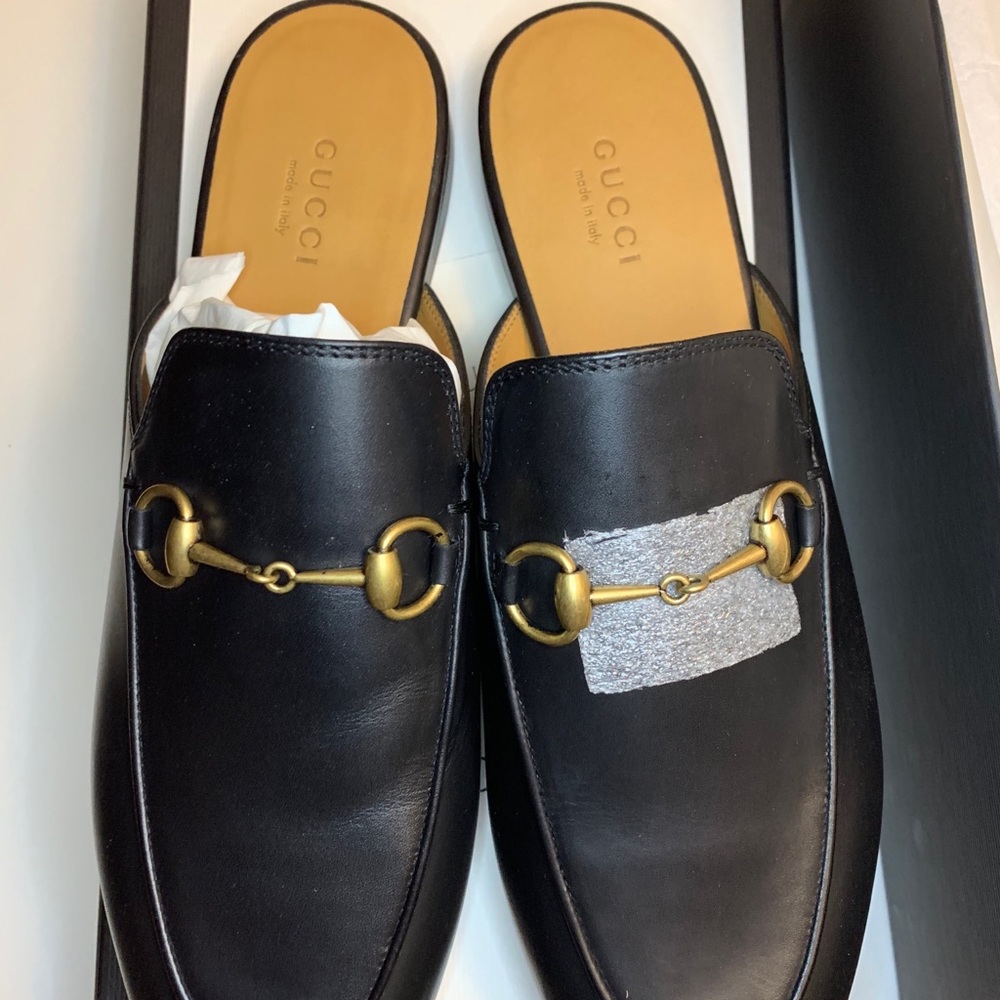 Brand New Princetown Loafer Mule Size 8 Black